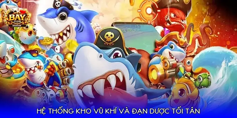 Hệ thống kho vũ khí và đạn dược tối tân